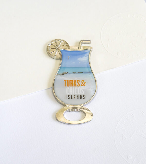 Turks & Caicos magnetic bottle opener