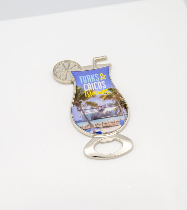 Grand Turk cruise centre magnetic bottle opener