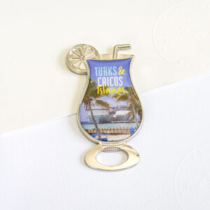 Grand Turk cruise centre magnetic bottle opener