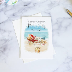 Friends for life - Turks & Caicos greeting card