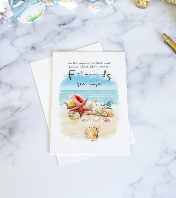 Friends for life - Turks & Caicos greeting card