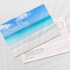 Grace Bay beach, Turks & Caicos postcard