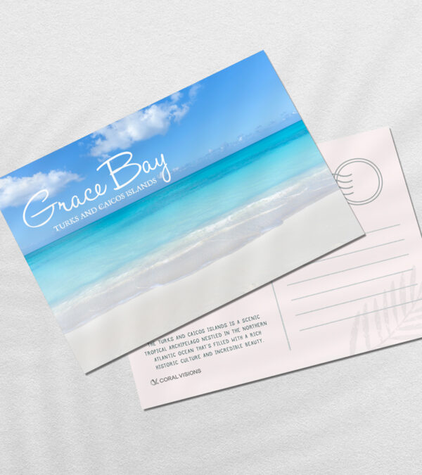 Grace Bay beach, Turks & Caicos postcard