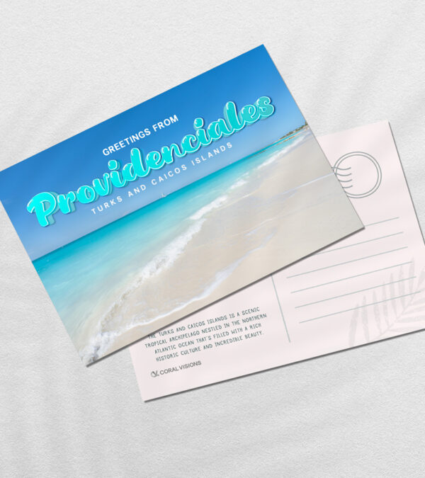 Greetings from Providenciales postcard