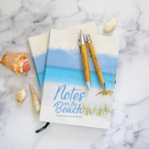 Notes on the Beach, Turks & Caicos hardcover notebook