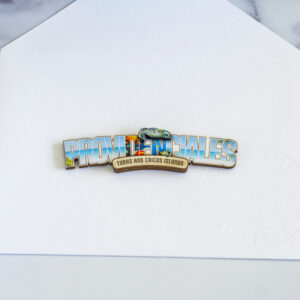 Providenciales wooden 3D fridge magnet