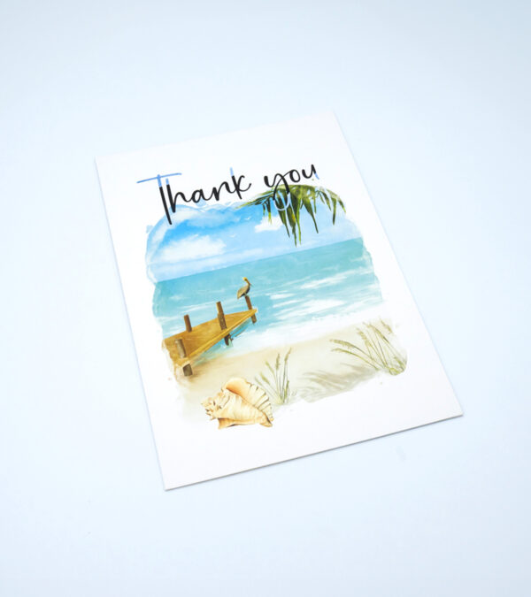 Thank you - Turks & Caicos greeting card