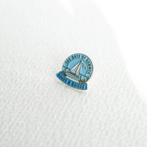 Turks & Caicos sailboats enamel lapel pin