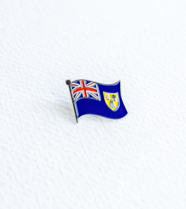 TCI national flag lapel pin